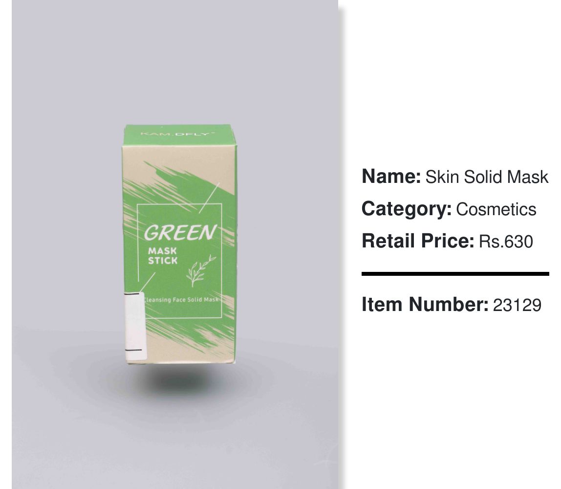 GREEN TEA CLEANSING MASK STICK